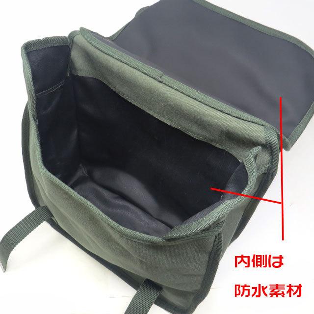 カブにピッタリ！US ARMY サドルバッグ(20L)ミリタリーテイスト