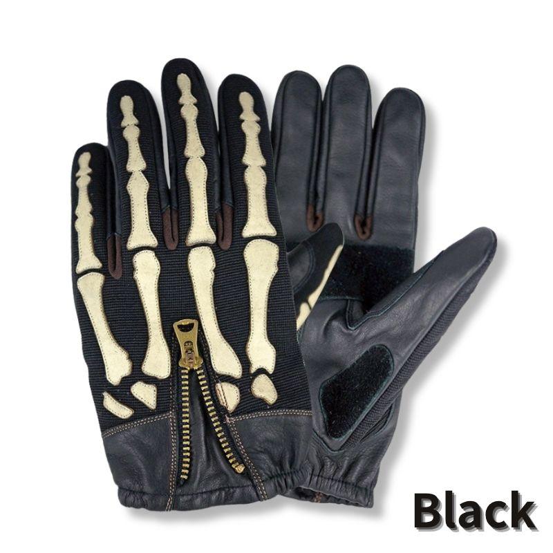 Vin＆Age レザーグローブ（スケルトン） SKELETON GLOVES │2カラー