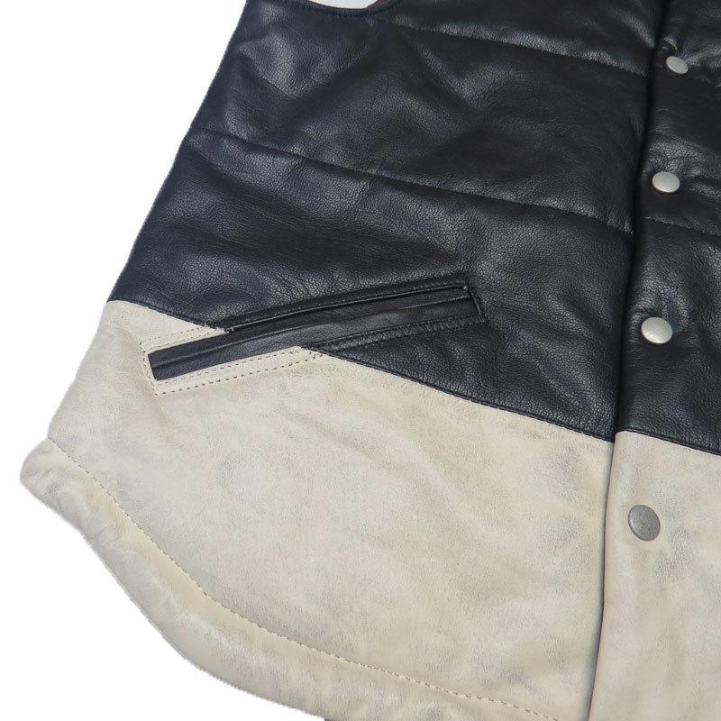 Vin＆Age NAUGHTY LEATHER VEST レザー ナーティーベスト （VLJ6）｜2