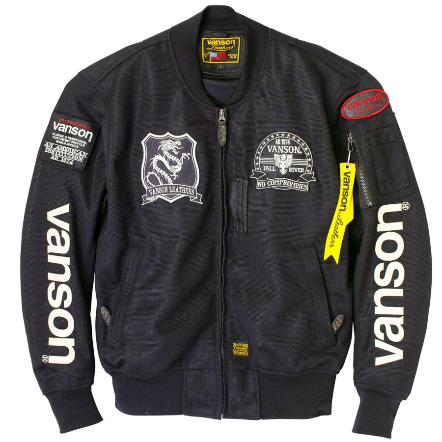 VANSON（バンソン） 【30％OFF！】VANSON メッシュMA-1ジャケット