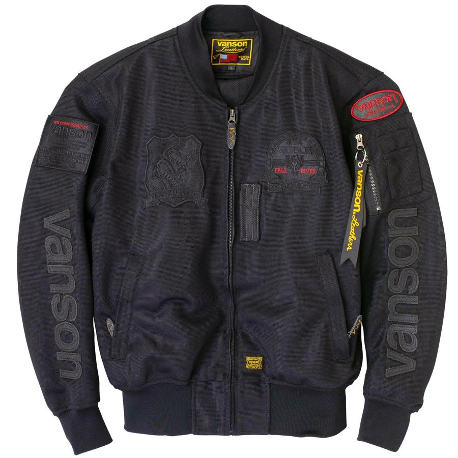 VANSON（バンソン） 【30％OFF！】VANSON メッシュMA-1ジャケット