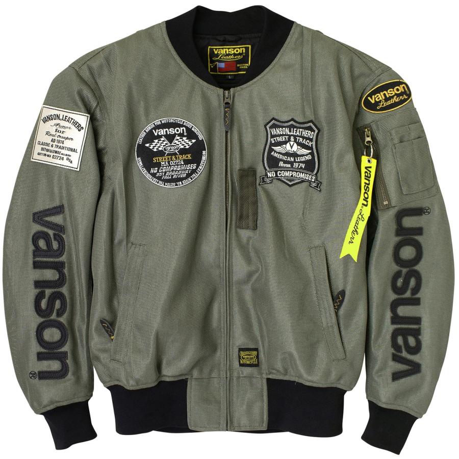 VANSON（バンソン） 【30％OFF！】VANSON メッシュMA-1ジャケット｜3