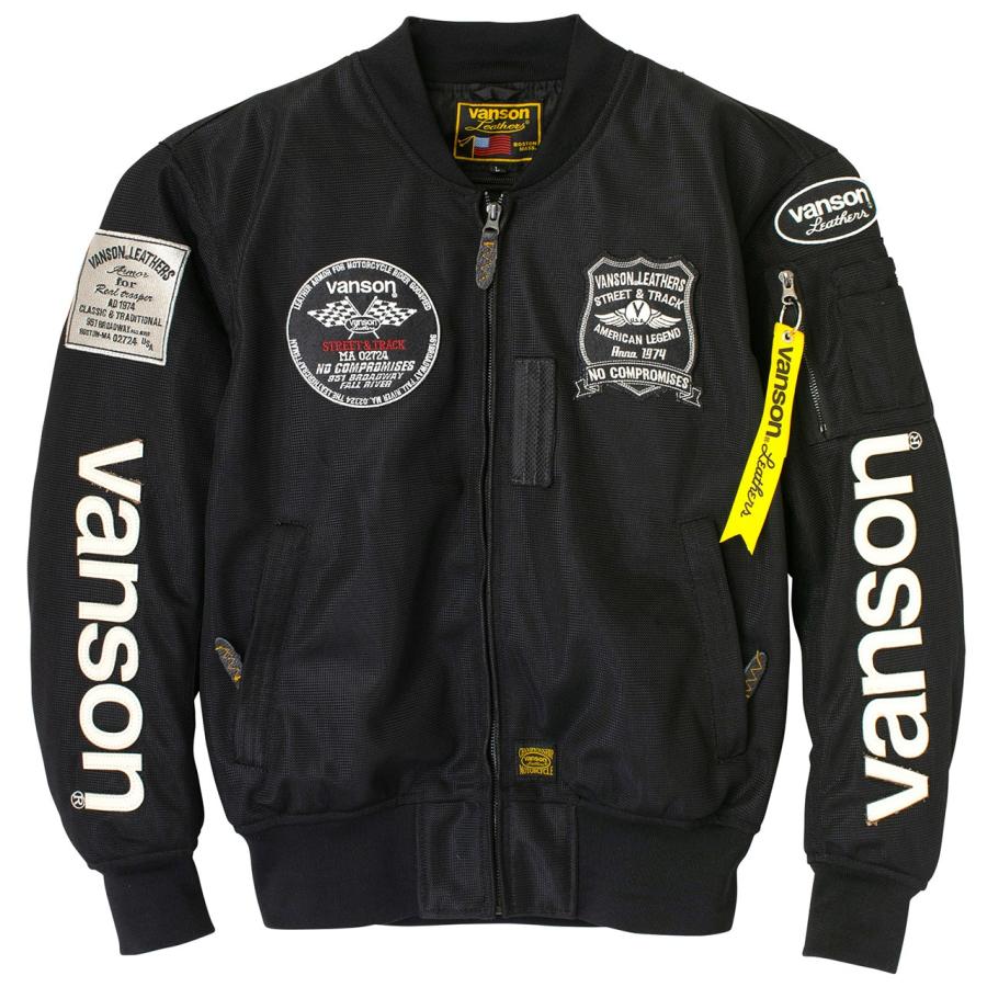 VANSON（バンソン） 【30％OFF！】VANSON メッシュMA-1ジャケット｜3