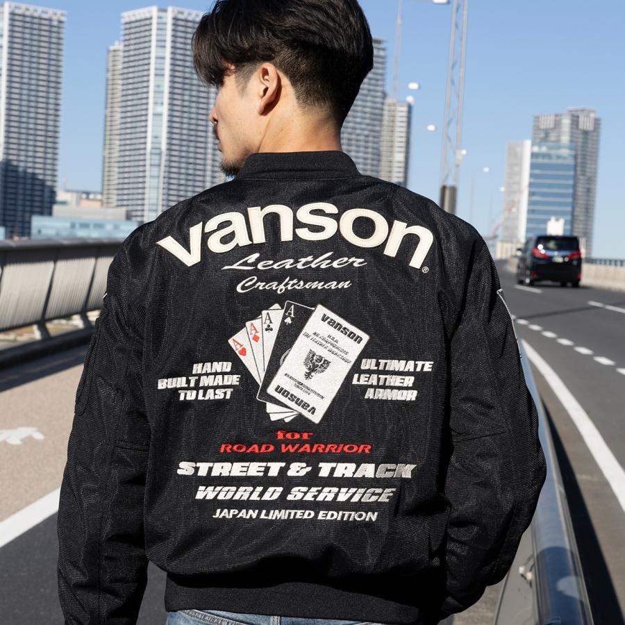 VANSON（バンソン） 【30％OFF！】VANSON メッシュMA-1ジャケット｜3