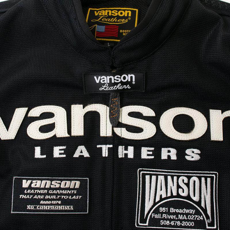VANSON VANSON バンソン メッシュライダースジャケット VANSON VANSON バンソン メッシュライダースジャケット