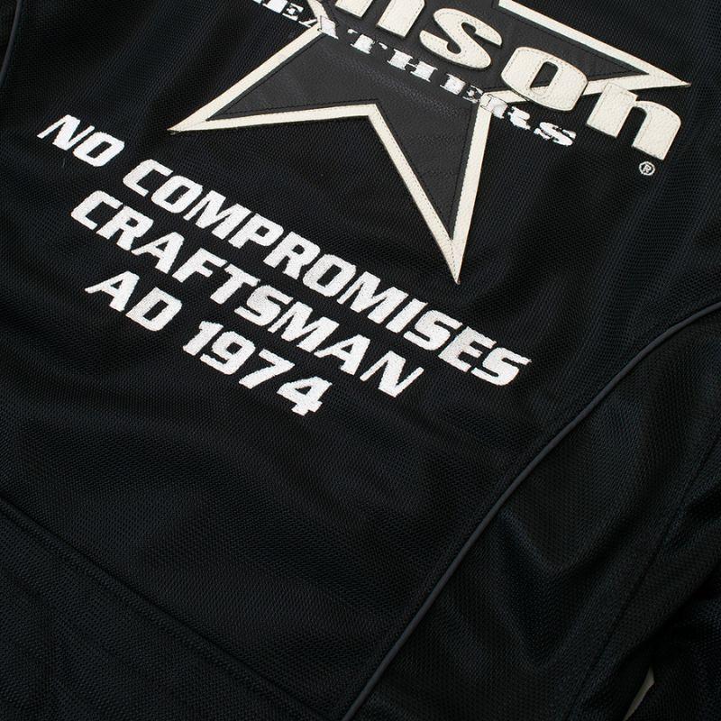 VANSON（バンソン） メッシュライダースジャケット（VS25105S