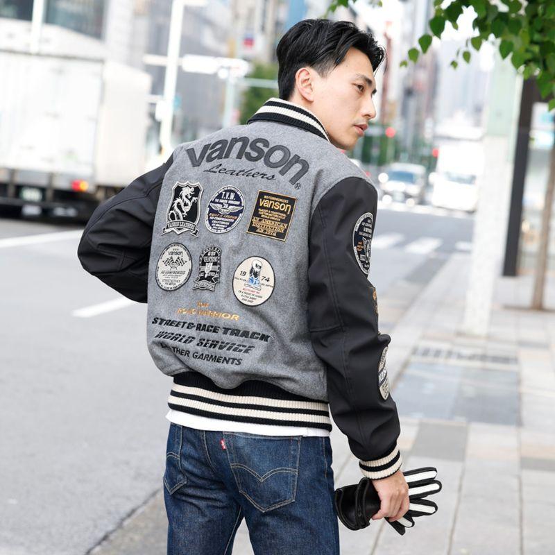 VANSON（バンソン） アワードジャケット 秋冬モデル VS25107W｜3カラー