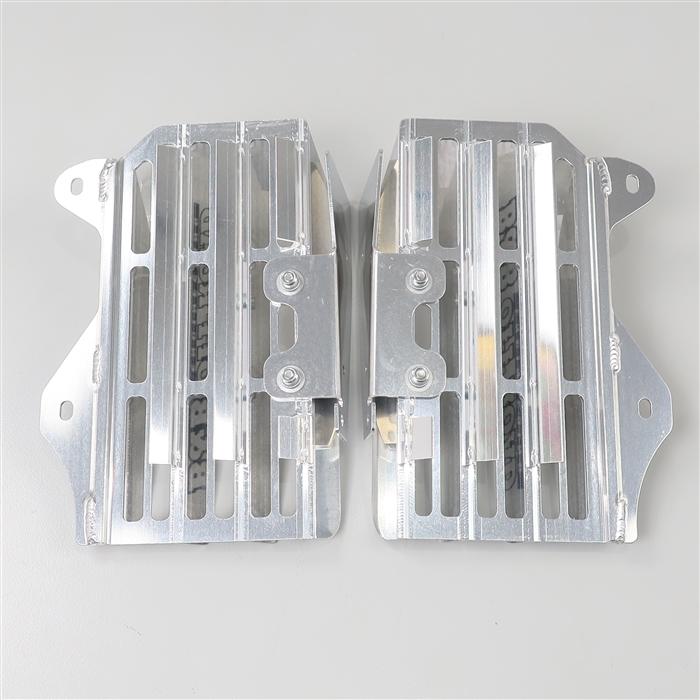 ◇展示品 CRF1000Lアフリカツイン 2016-2019年式 B\u0026B ラジエターガード/ポリッシュ(BB-H30-19)の画像