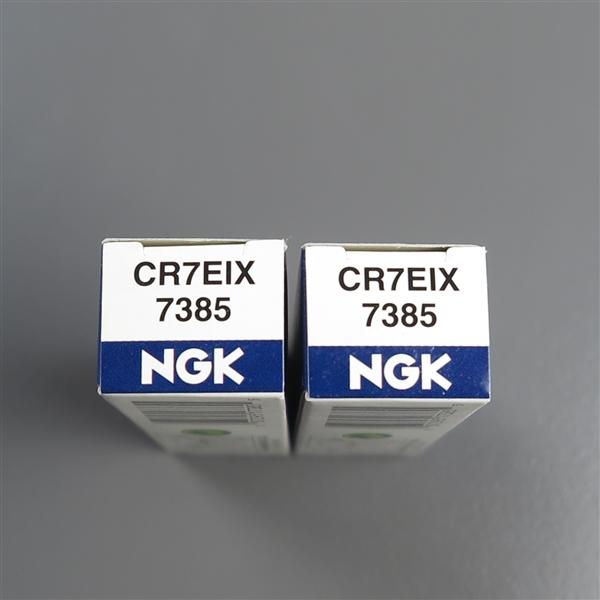 ◇2本セット NGK イリジウムIXプラグ CR7EIX T/ネジ型 展示品 ネジ径