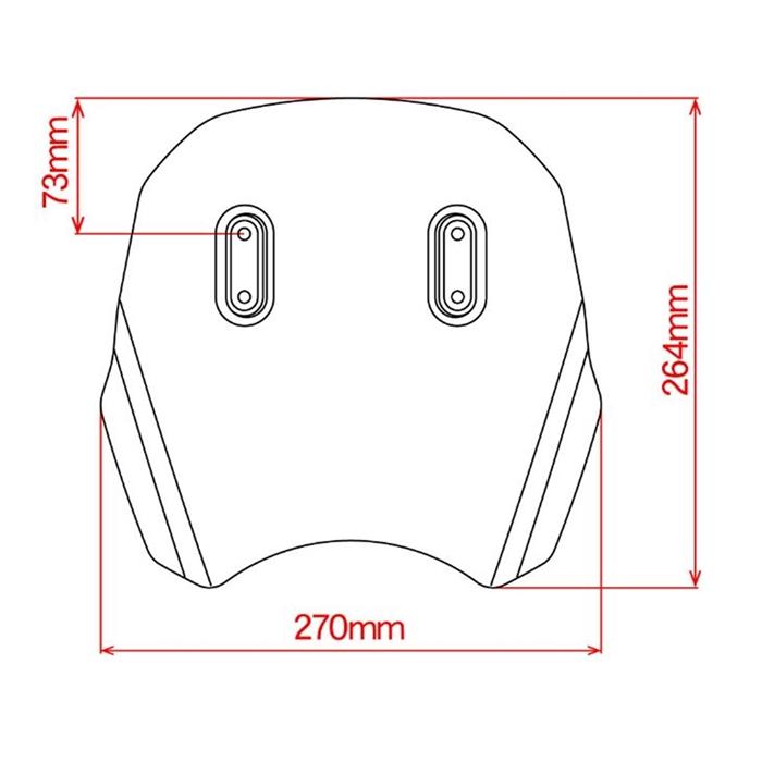 ◇展示品 GB350/GB350S NC59 ZETA エクスプローラーウィンドシールド