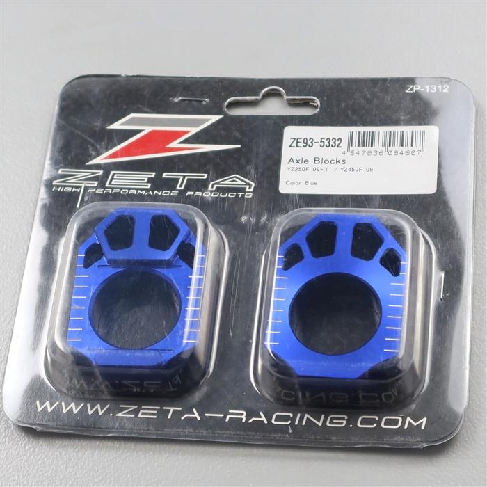 ◇展示品 ブルー YZ250F/09-11年式 YZ450F/09年式 リアアクスル