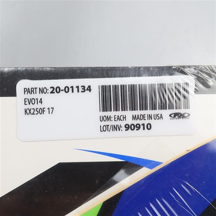 ◇展示品 EVO14 カワサキ KX250F/17-20 FACTORY EFFEX/ファクトリー