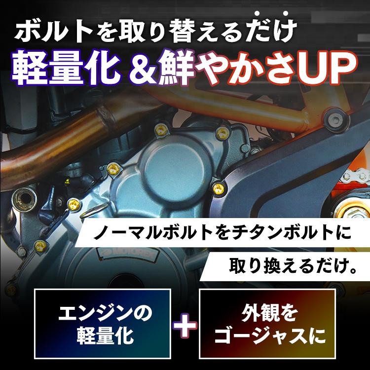 ▽VTR1000SP-1/SP-2/RVT SC45/51 チタンボルトセット オールエンジン