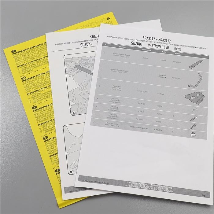 ◇展示品 Vストローム1050/EF11M 20年式- KAPPA/カッパ モノキー