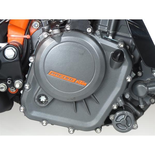 ▽KTM 390DUKE/デューク チタンボルトセット オールエンジンカバー