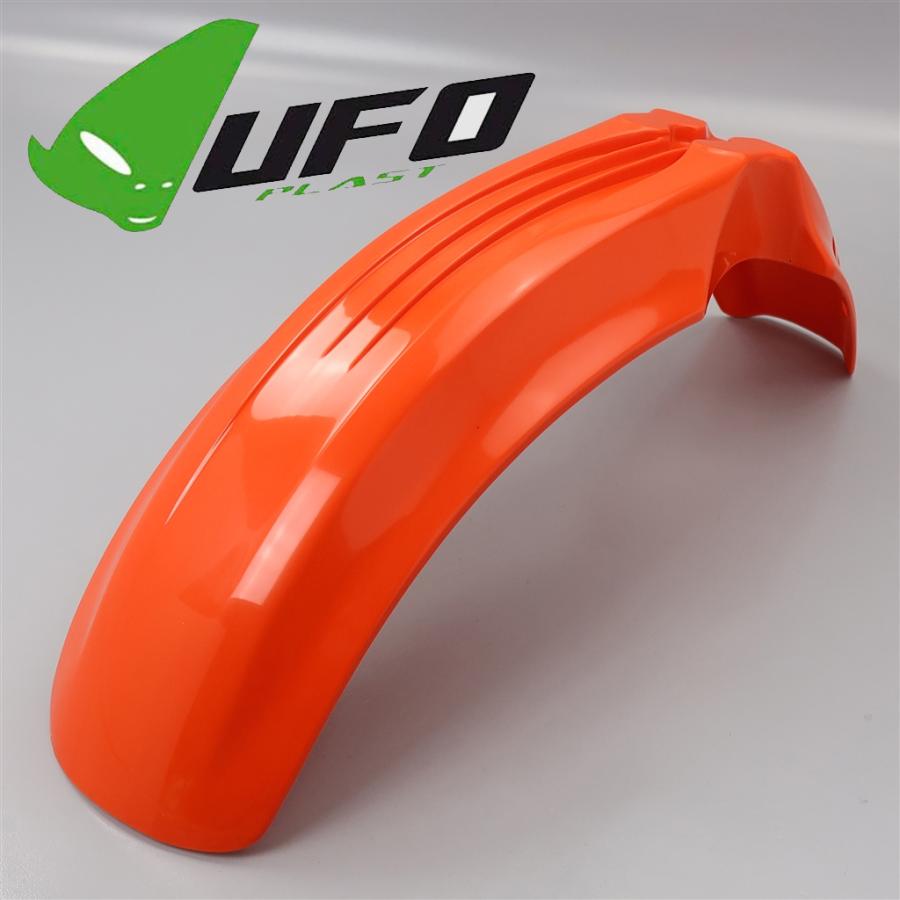 展示品 XR600/'88'02 UFO フロントフェンダー オレンジ 検/カウル/外装 (UF1014121) UF1014