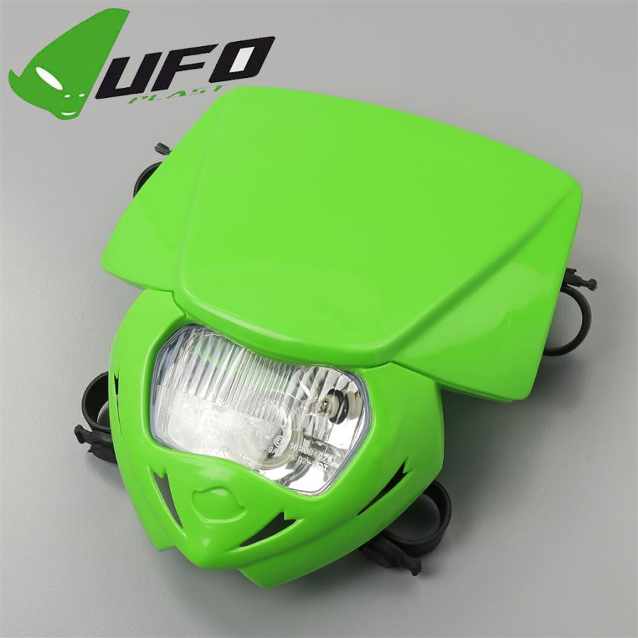 ◇展示品 UFO パンサー ヘッドライトカウル グリーン 検索/カウル