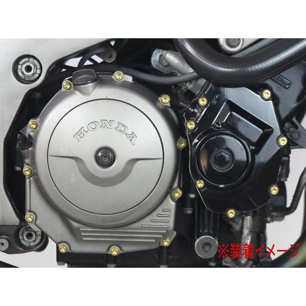 ▽XSR900 RN46J/B90 チタンボルトセット オールエンジンカバー レース
