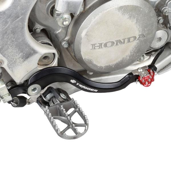 ZETA(ジータ) トリガーブレーキペダル レッド　KLX250 Amazon | ジータレーシング(ZETA RACING) KLX250/D-TRACKER '01
