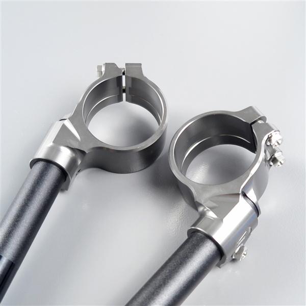 ダートフリーク ◇ZETA フライトハンドルバー φ52mm/12度 ワンピース
