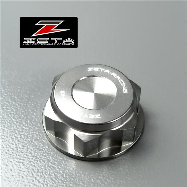 ◇ZETA CNC ステムナット チタンカラー M28×36-P1.0 H17 展示品 YZF-R1