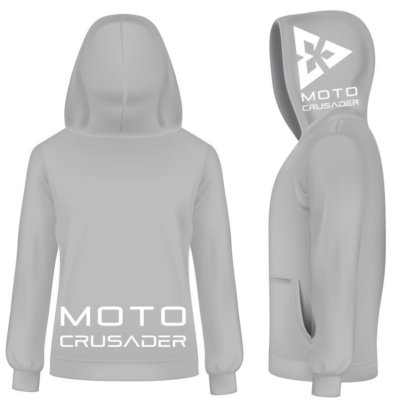 MotoCrusader モトクルセイダー 裏起毛ジップアップパーカー : Moto