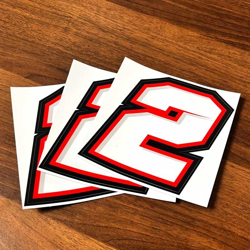 新品　ナンバーナイン　ステッカー　セット Amazon | キタコ(KITACO) 原付二種ステッカーセット KCON 0900