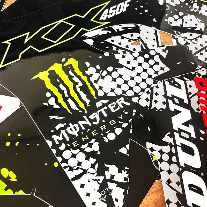 セミオーダー グラフィックデカール フルキット カワサキ KX450F '24