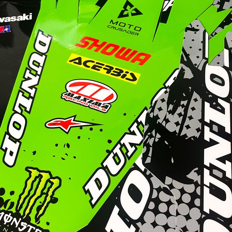 セミオーダー グラフィックデカール フルキット カワサキ KX450F '24