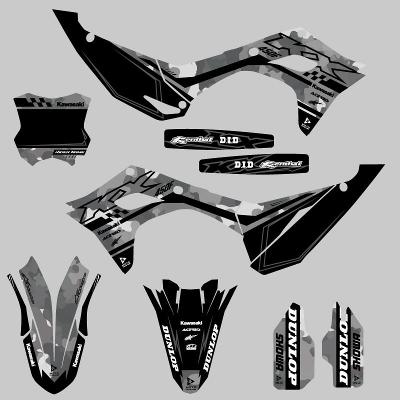 セミオーダー グラフィックデカール フルキット カワサキ KX450F '24