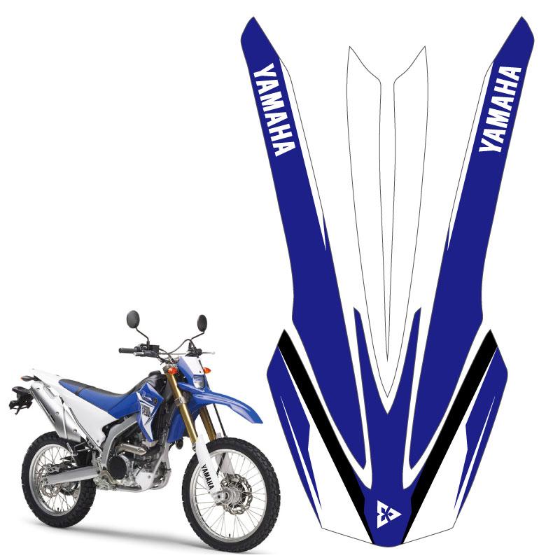 ヤマハ YAMAHA WR250R WR250X フロントフェンダ ー デカール : 42101