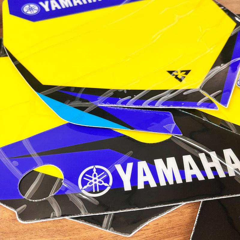 セミオーダー ゼッケンデカールセット ヤマハ YZ450F'18-'22 YZ250F'19