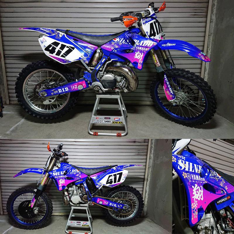 グラフィックデカール フルキット YAMAHA YZ125 YZ250 2002-2014
