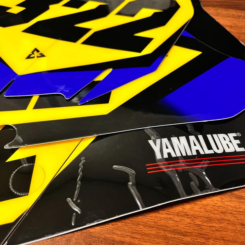 ゼッケンデカールセット ヤマハ YZ125 YZ250 '15-'21/ YZ125X YZ250X