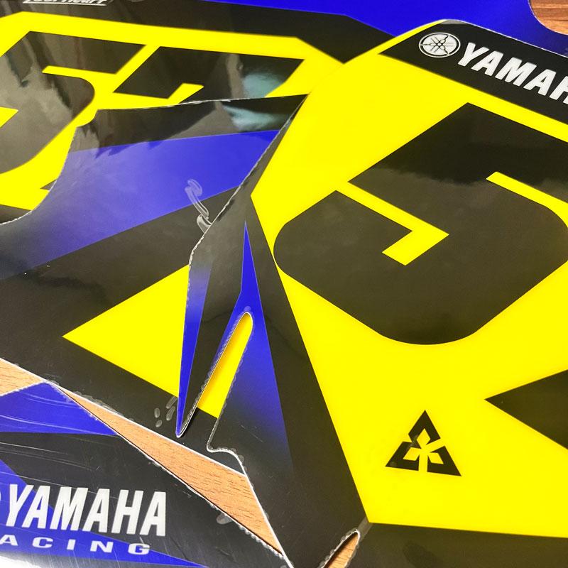 セミオーダー ゼッケンデカールセット ヤマハ YZ450F'18-'22 セミオーダー ゼッケンデカールセット ヤマハ YZ450F'18-'22
