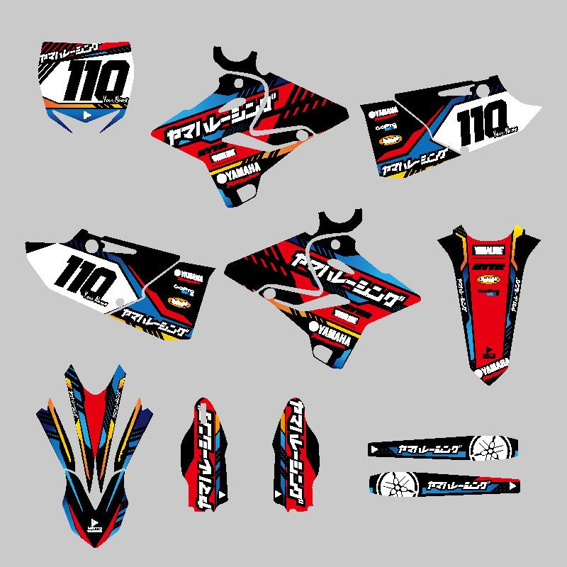 グラフィックデカール フルキット ヤマハ YZ125 YZ250 '15-'21 グラフィックデカール フルキット ヤマハ YZ125 YZ250 '15-'21