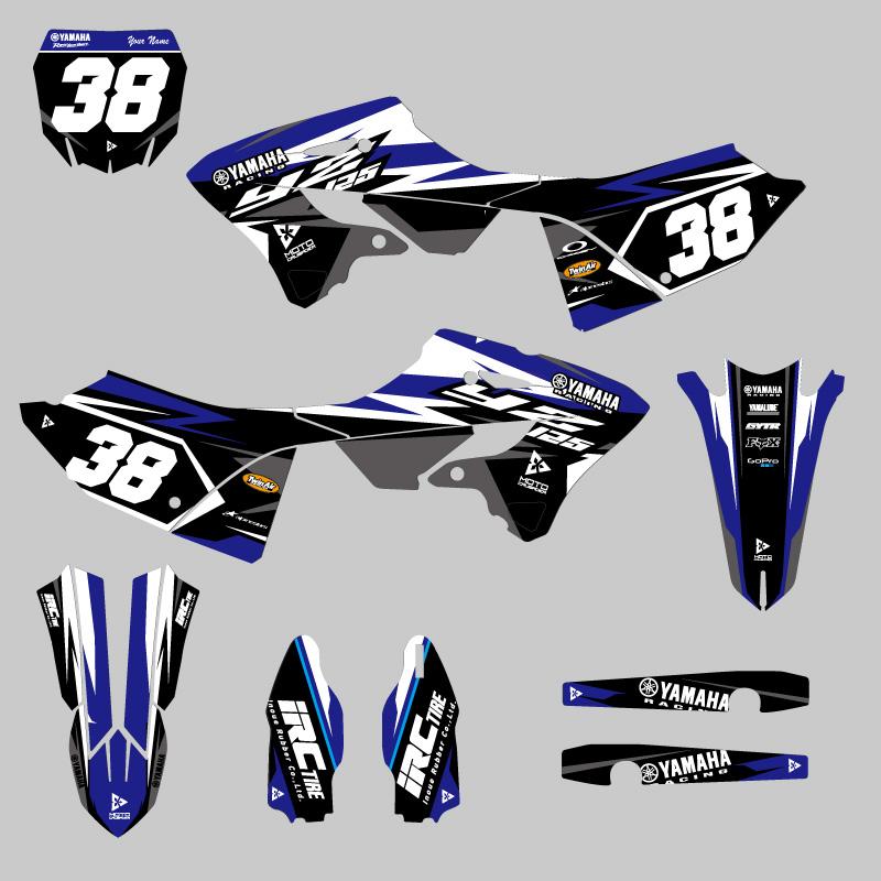 グラフィックデカール フルキット ヤマハ YZ125 YZ250 2022 2023 グラフィックデカール フルキット ヤマハ YZ125 YZ250 2022 2023