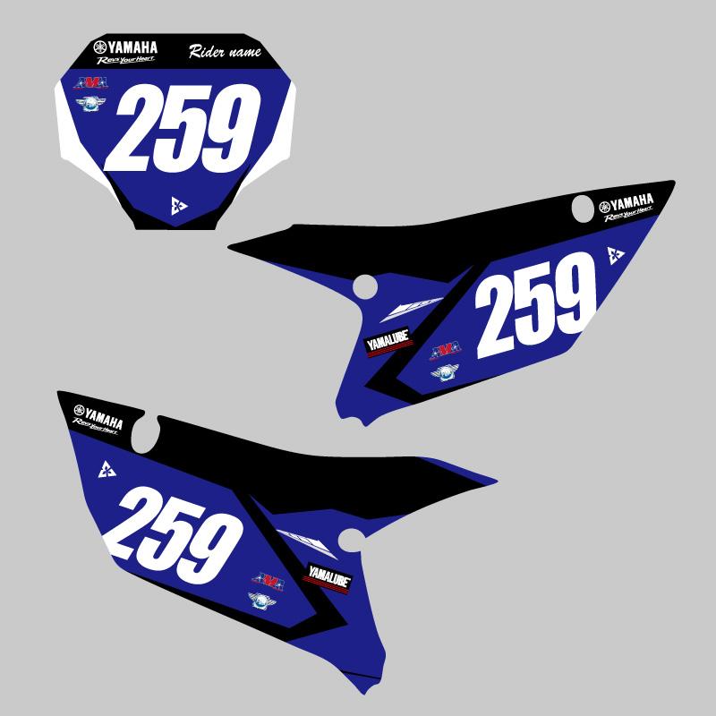 YZ450F YZ250F ポリスポーツ外装セット デカール付き 未使用外装一式 セミオーダー ヤマハ YZ450F 2023 2024 2025/ YZ250F 2025 2026