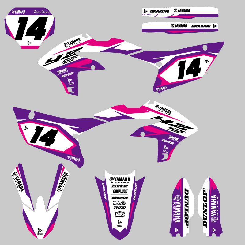 セミオーダー グラフィックデカール フルキット ヤマハ YZ450F