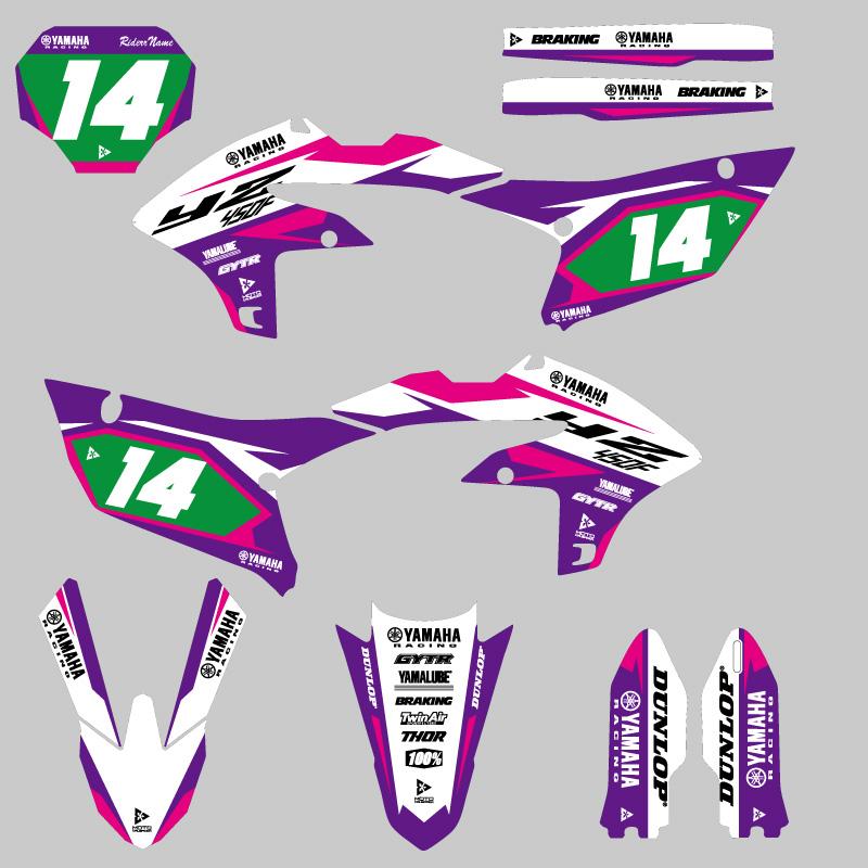 セミオーダー グラフィックデカール フルキット ヤマハ YZ450F 2023