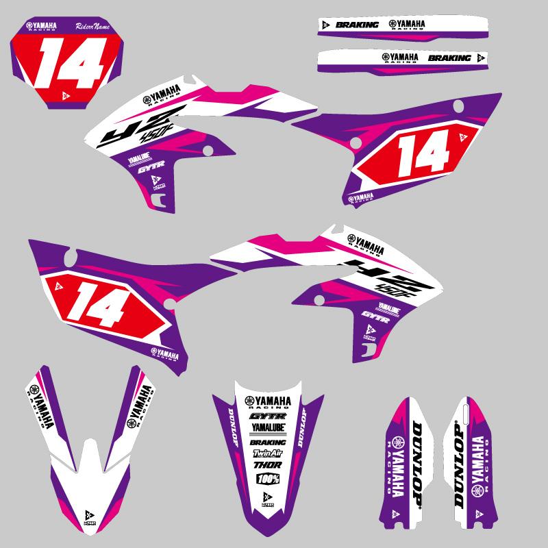 セミオーダー グラフィックデカール フルキット ヤマハ YZ450F 2023