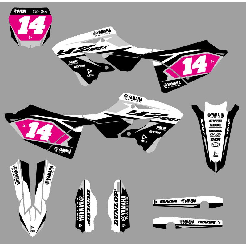 グラフィックデカール フルキット ヤマハ YZ125 YZ250 2022 2023 グラフィックデカール フルキット ヤマハ YZ125 YZ250 2022 2023