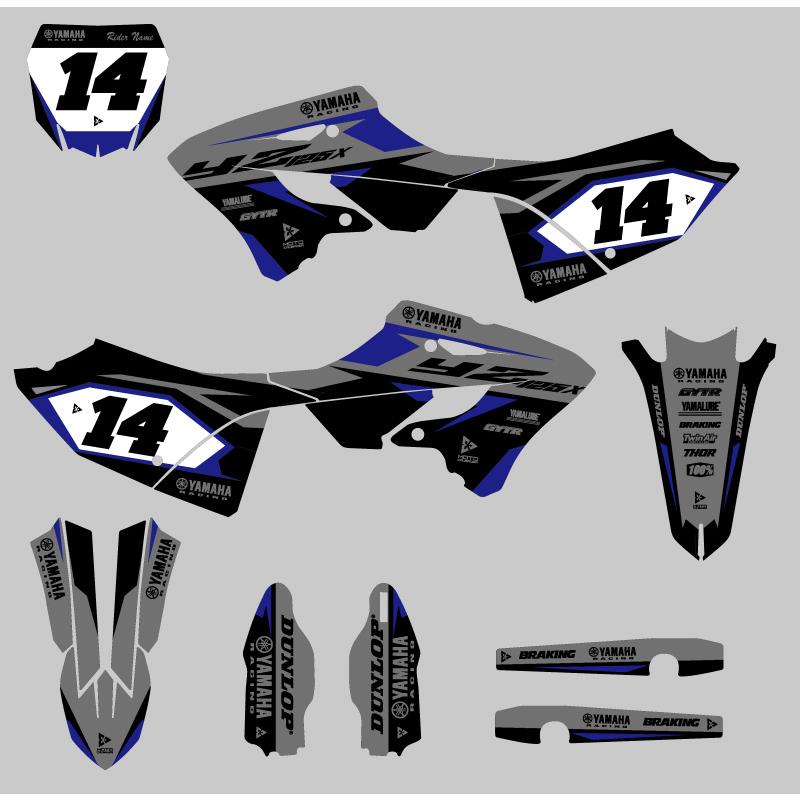 グラフィックデカール フルキット ヤマハ YZ125 YZ250 2022 2023 2024