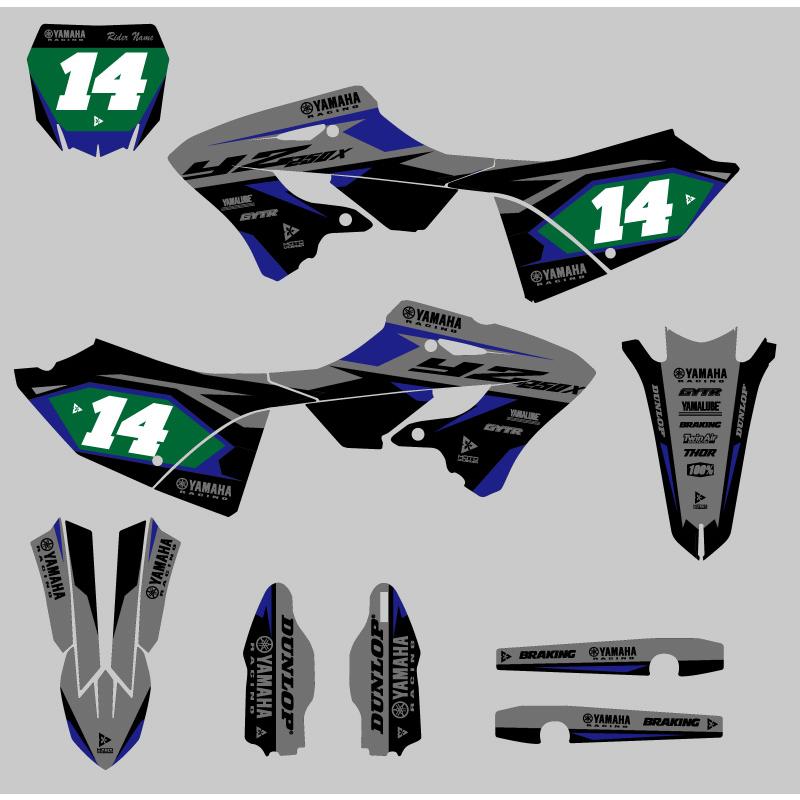 YZ125.YZ250新品FRフェンダーデカール新品付 YZ125.YZ250新品FRフェンダーデカール新品付 YZ125.YZ250新品FR