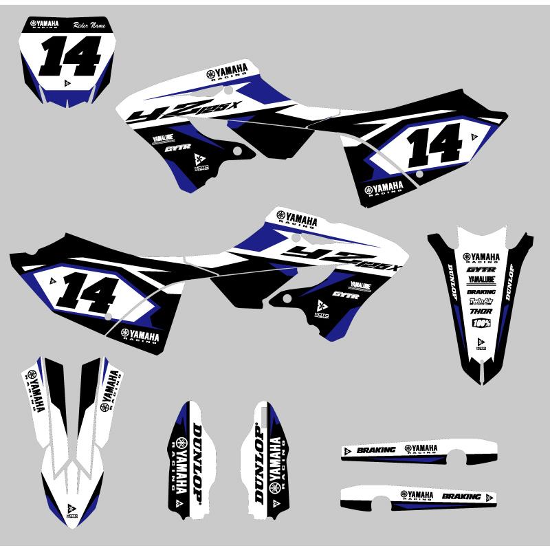 YZ125 YZ125X YZ250 YZ250X デカール 外装　グラフィック グラフィックデカール フルキット ヤマハ YZ125 YZ250 2022 2023
