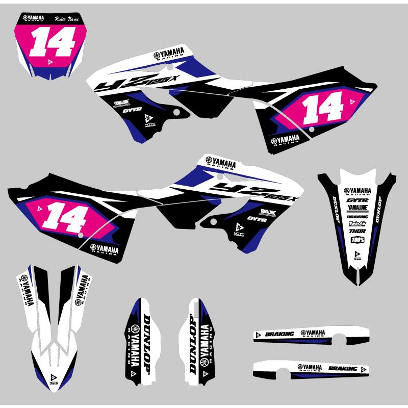 グラフィックデカール フルキット ヤマハ YZ125 YZ250 2022 2023 2024