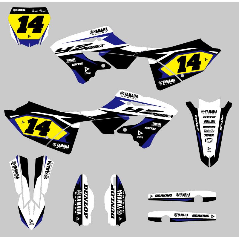 YZ125 YZ125X YZ250 YZ250X デカール 外装　グラフィック FACTORY EFFEX ファクトリーFX エヴォ20 グラフィックデカール