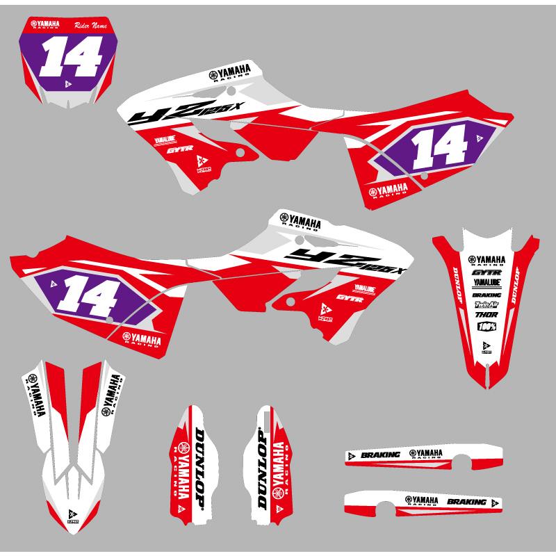 YZ125 YZ125X YZ250 YZ250X デカール 外装　グラフィック グラフィックデカール フルキット ヤマハ YZ125 YZ250 2022 2023
