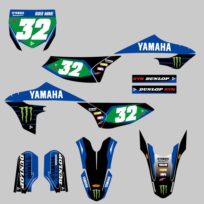 グラフィックデカール フルキット ヤマハ YZ65 '18-'26 : Moto