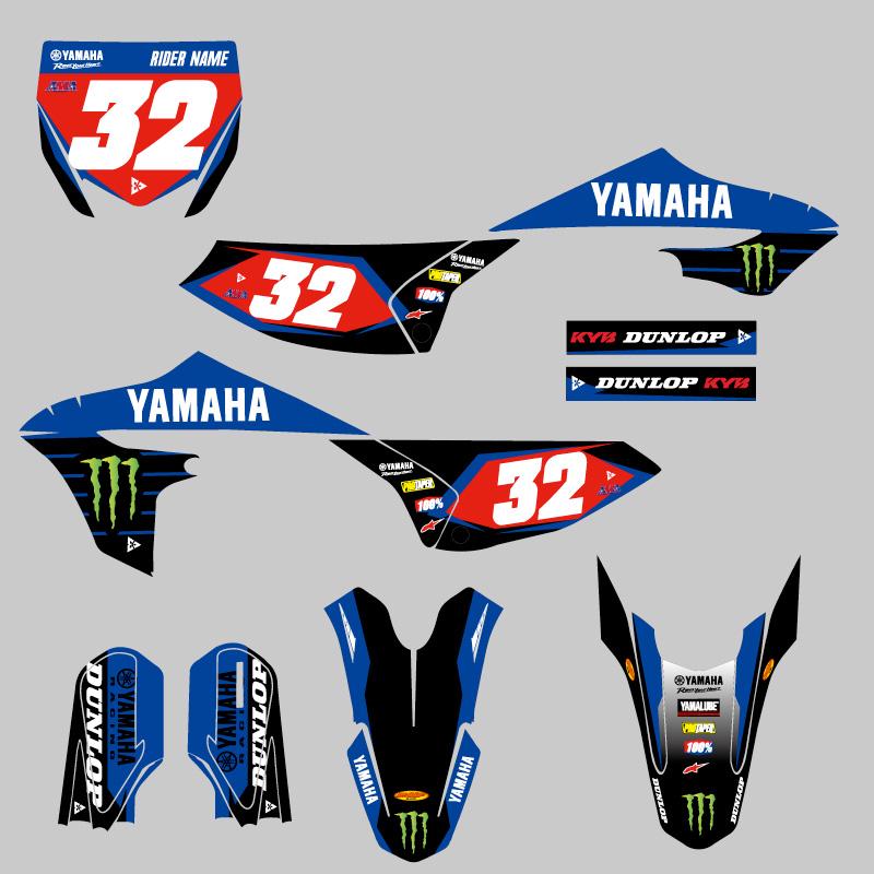 グラフィックデカール フルキット ヤマハ YZ65 '18-'26 : Moto
